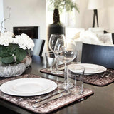 SPECIAL SET OFFER | 4x Ash Bark Placemat - Rectangular