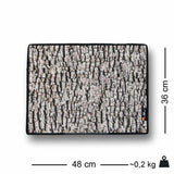 SPECIAL SET OFFER | 4x Ash Bark Placemat - Rectangular