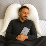 Classic Wings Pillow Cover Organic Cotton Satin