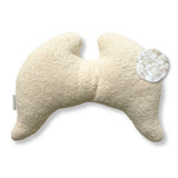 Joy Wings Pillow Organic Cotton Plush - with Sheep Wool Inlay