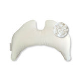 Grace Wings Pillow Organic Cotton Satin - with Sheep Wool Inlay