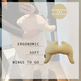 Flügelkissen Travel Sand