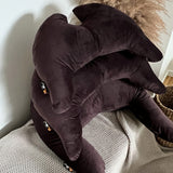 Flügelkissen Grace Dunkelbraun