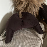 Flügelkissen Grace Dunkelbraun