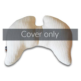 Joy Wings Pillow Cover Cashmere-Mix - Fine Cable Knit, Cream