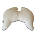 Joy Wings Pillow Cover Organic Cotton Knit Cream