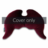 Flügelkissen Ersatzbezug Joy Weinrot