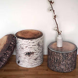 Baumstumpf Sitzhocker Forest Mini