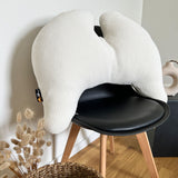 Flügelkissen Joy Bio-Baumwolle Strick Creme