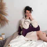 Flügelkissen Joy Amethyst