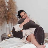 Flügelkissen Joy Taupe