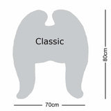 Classic Wings Pillow Taupe