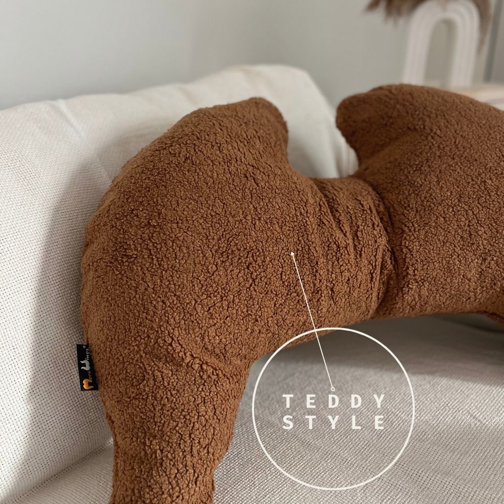 New* Joy Wings Pillow Nougat Teddy Shearling Fabric| Limited Edition Special Xmas offer – so long stocks last