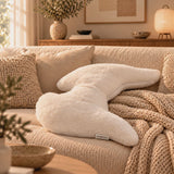 Joy Wings Pillow Organic Cotton Plush - with Sheep Wool Inlay