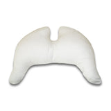 *NEW* Grace Wings Sleeping Pillow Satin Cotton White - with Memory Foam Inlay
