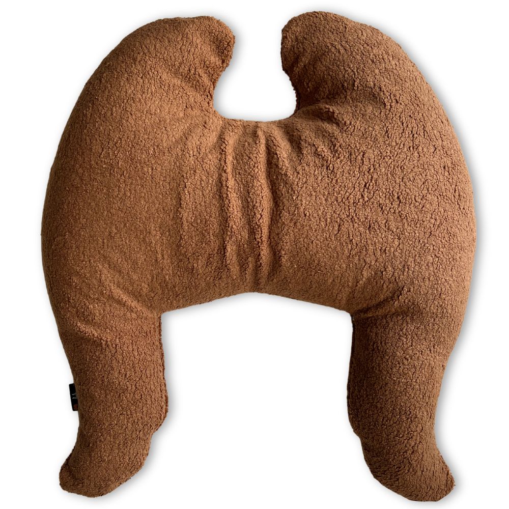 New* Classic Wings Pillow Nougat Teddy Shearling Fabric| Limited Edition Special Xmas offer – so long stocks last