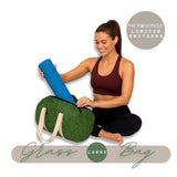 Gras-Log-Utility-Tasche für den Alltag, Sport & Yoga | Large