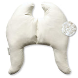 Classic Wings Pillow Organic Cotton Satin - with Sheep Wool Inlay