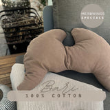 JOY Wings Pillow Nougat Bari Cotton - Version with small zipper