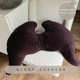 JOY Wings Pillow Brown- Version with small zipper