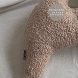 New* Grace Wings Pillow Almond Bouclé | Limited Edition