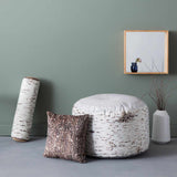 Baumstumpf Pouf Birch