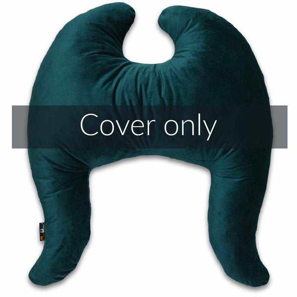 Classic Wings Pillow Cover Petrol Blue