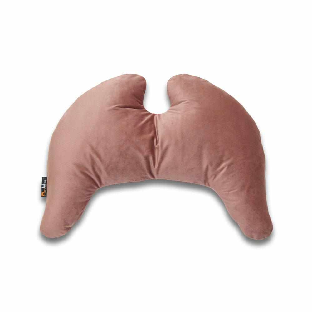 Grace Wings Pillow Dusty Rose