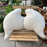 JOY Wings Pillow Cotton in Linen Optics - Version with small zipper