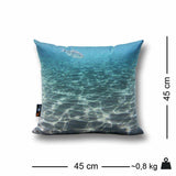 Ocean Square Cushion - 45 x 45 cm