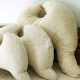 Grace Wings Pillow Organic Cotton Plush - with Regular Inlay